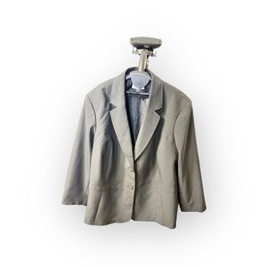 🖤 LE SUIT WOMAN | Black 2-Button Blazer Jacket NWT